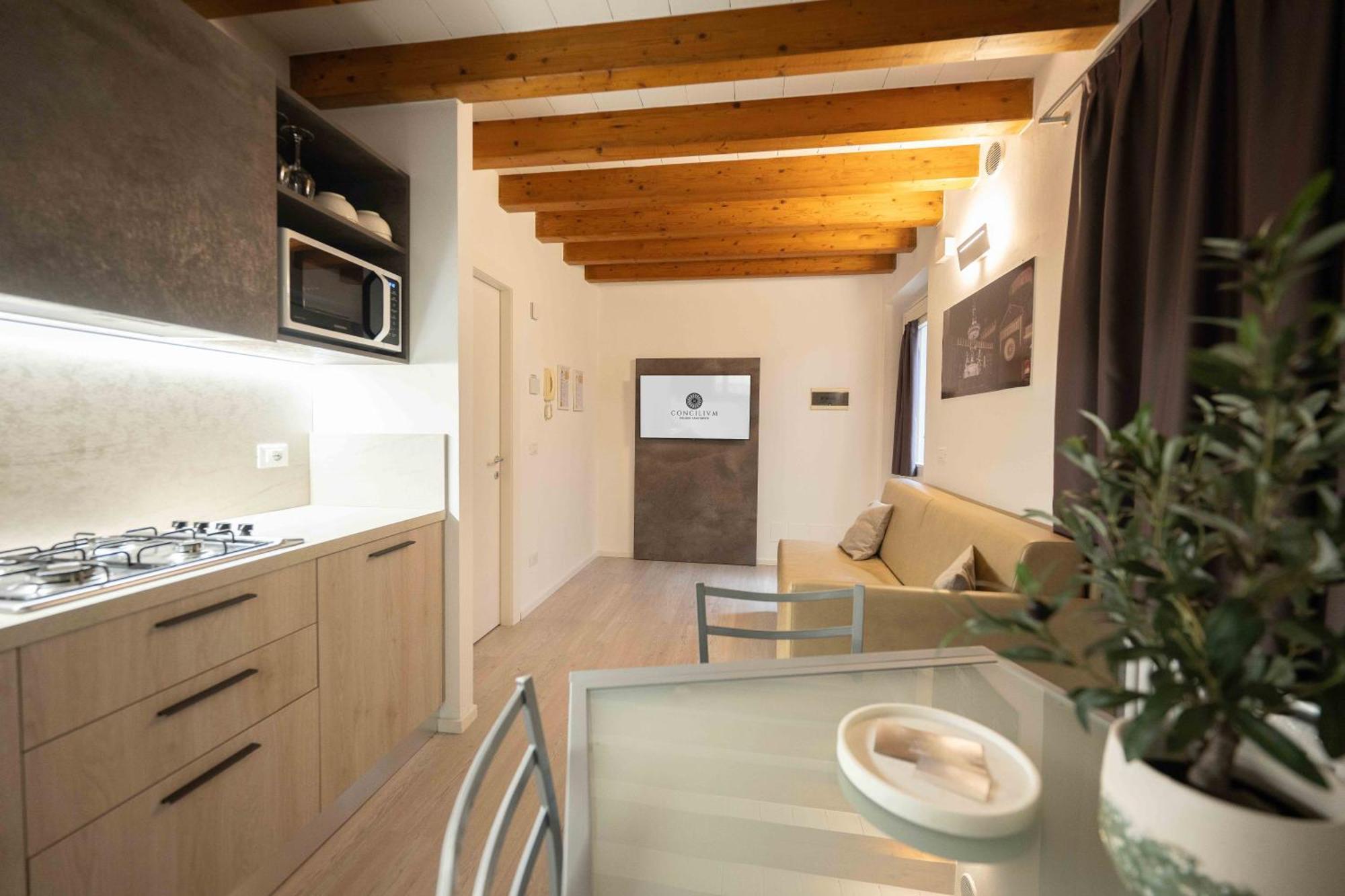 Concilium Apartment Trento Bagian luar foto